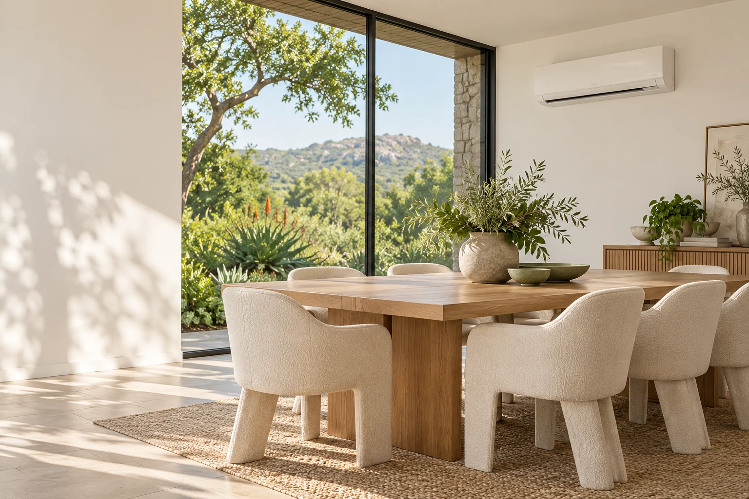 Illustrative dining space — About Airconshop